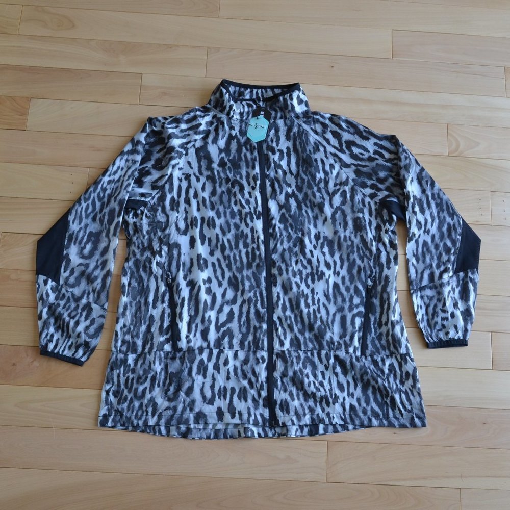 NWT Rise by LuLaRoe Windbreaker Rain Jacket Size 1X